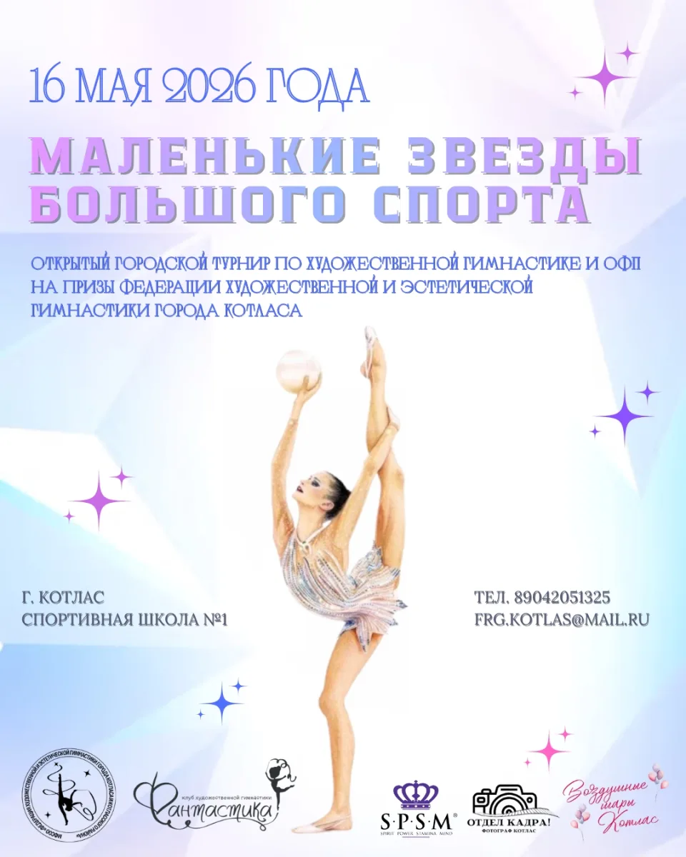 Городской турнир по художественной гимнастике и ОФП «Маленькие звезды Большого спорта»
